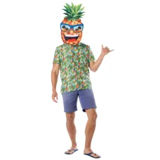 Good Time Pineapple Man Halloween Costume Large 36-38