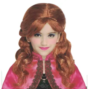 Way To Celebrate Viking Norwegian Princess Auburn Hallowee Wig Child  8+ No Bag 