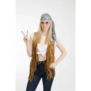 Way To Celebrate Halloween Dress Up Adult 70's Kit, Adult One Size 14+ Yrs