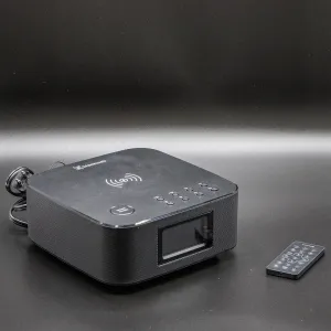 Blackweb Soundblock Ii Clock Radio With Qi Charging Slightly Used Open Box