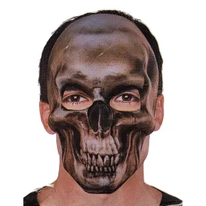 Way To Celebrate Ancient Skull Face Mask Halloween Scary Creepy Adults 14+