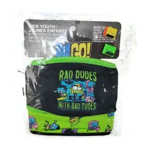 2 Pack Of Teen Titans Halloween Face Mask With Pocket Filter For Kids Mad Engine