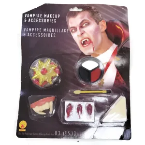 Rubie's Vampire Makeup & Accessories With Teeth Halloween Costume Unisex 