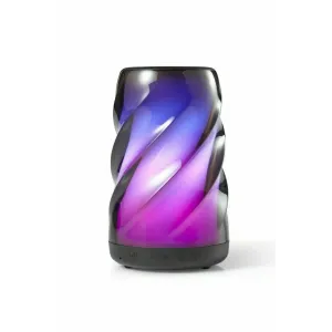 Blackweb Sound Vibe Portable Wireless Speaker Color Changing Led Speakerphone