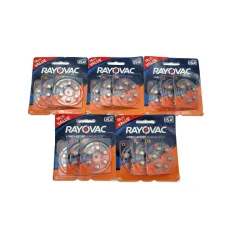 90 Units Rayovac L13za-18zmb Type 13 Hearing Aid Batteries 1.45v Zinc Dec 2020