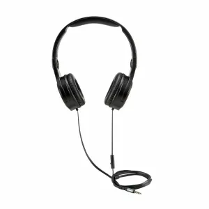 Blackweb Flat Folding Wired Headphones Tangle-resistant Flat Cord