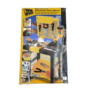 73 Pcs Kids Electronic Work Bench Realistic Tools Kit For Child Jcb Site Master 
