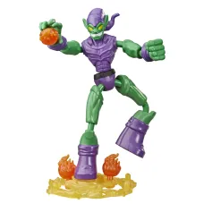 Hasbro Marvel Spider-man Bend And Flex - Green Goblin 6in. Action Figure (e8973)