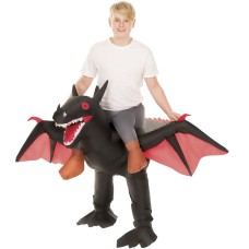Morphcostumes Child Unisex Dragon Ride On Inflatable Costume One Size Fits All Morphcostumes Child Unisex Dragon Ride On Inflatable Costume One Size Fits All