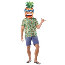 Good Time Pineapple Man Halloween Costume Medium 32-34 Good Time Pineapple Man Halloween Costume Medium 32-34