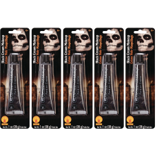 Lot Of 5 Rubie's Black Cream Makeup Water Washable 1 Oz Each Total 5 Oz Lot Of 5 Rubie's Black Cream Makeup Water Washable 1 Oz Each Total 5 Oz