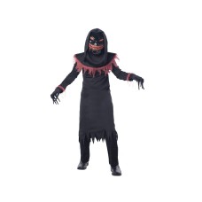 Light Up Mask Night Stalker Halloween Costume M Medium (8-10) Light Up Mask Night Stalker Halloween Costume M Medium (8-10)
