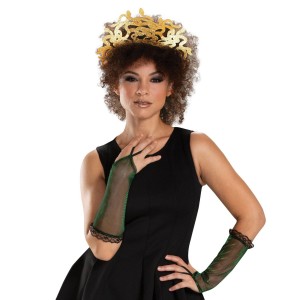Medusa Accessory Halloween Costume Headband Cuffs Kit In Gold