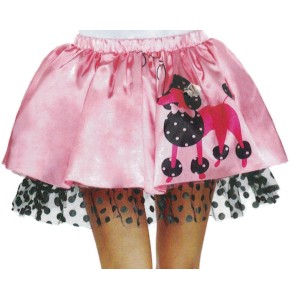 Way To Celebrate 50's Sweetheart Tutu Halloween Womens One-size Fits Most Pink