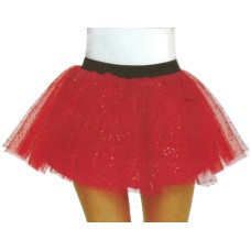 Way To Celebrate Red Glitter Tutu Halloween Womens One-size Fits Most 14+yrs Way To Celebrate Red Glitter Tutu Halloween Womens One-size Fits Most 14+yrs