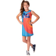 Rubie's Halloween Costume Space Jam Tune Squad Jersey Dress Girl Size L (10-12) Rubie's Halloween Costume Space Jam Tune Squad Jersey Dress Girl Size L (10-12)