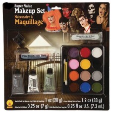 Rubie's Makeup Super Set Glitter Blood Halloween Accessory 8+yrs Rubie's Makeup Super Set Glitter Blood Halloween Accessory 8+yrs