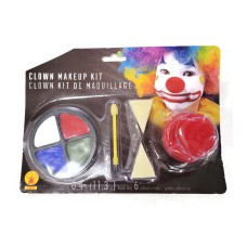 Rubie's Clown Makeup Super Set With Red Nose Halloween Accessory 8+ Yrs Rubie's Clown Makeup Super Set With Red Nose Halloween Accessory 8+ Yrs