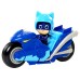 Pj Masks Catboy Kickback Motorcycle & Action Figure Set With Helmet 95825 Blue Pj Masks Catboy Kickback Motorcycle & Action Figure Set With Helmet 95825 Blue