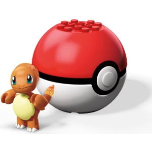 Pokémon Mega Construx Pokéball Charmander Star Series 16 Pieces Sealed Packs