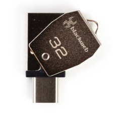 Blackweb Dual Usb 2.0 + Usb Type - C 32 Gb T250 Silver