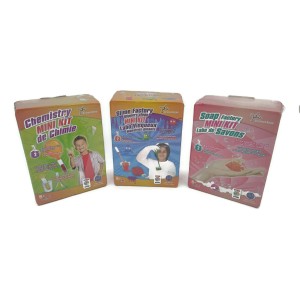 Science4you Lot Of 3 Mini Kit Chemistry - Soap Factory - Slime Factory Combo