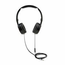 Blackweb Flat Folding Wired Headphones Tangle-resistant Flat Cord