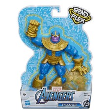 Thanos Marvel Avengers Villain Bend And Flex Action Figure Toy 6-inch Flexible Thanos Marvel Avengers Villain Bend And Flex Action Figure Toy 6-inch Flexible