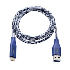 Blackweb 0.9m/3ft Superspeed Usb-a To Usb-c 3.1 Charge & Sync Cable Blue Blackweb 0.9m/3ft Superspeed Usb-a To Usb-c 3.1 Charge & Sync Cable Blue