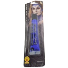 Rubie's Blue Cream Makeup 0.7oz(19g) For Halloween/cosplay/theatrical Rubie's Blue Cream Makeup 0.7oz(19g) For Halloween/cosplay/theatrical