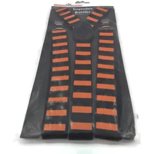 Way To Celebrate Halloween Striped Novelty Suspenders One Size
