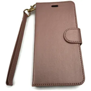 Blackweb Wallet Case With Wristlet For Iphone 7/8 Plus - Rose Gold