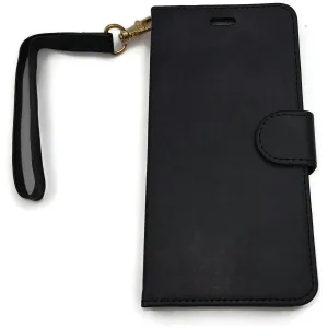 Blackweb Wallet Case With Wristlet For Iphone 7/8 Plus - Black