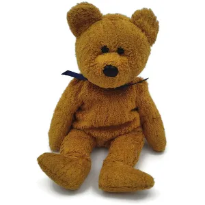 TY Beanie Babies Limited Edition Fuzz Bear 1998 8.5-Inch Teddy Without Hang Tag