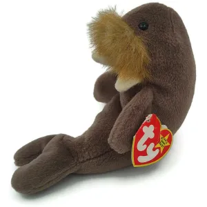 Dec 2 1996 Ty Original Beanie Babies Jolly The Brown Walrus Pvc W/tags 