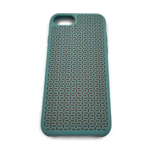 Blackweb Perforated Silicone Phone Case Iphone 6/6s/7/8 - Lightblue