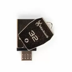 Blackweb Dual Usb 2.0 +micro-usb Dual Flash Drive 32gb T250 Black 