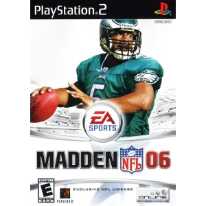 Madden Nfl 06 (sony Playstation 2 Ps2, 2005) Football Ea Sports With Manual