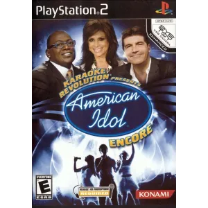 American Idol: Encore [karaoke Revolution Presents] Ps2 Playstation 2 + Manual