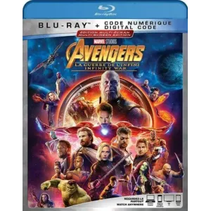 Avengers: Infinity War [blu-ray] (canadian Release) No Slipcover