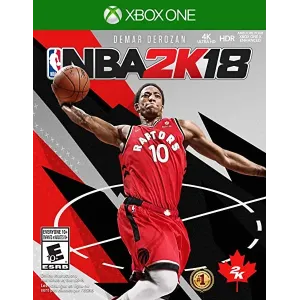 Nba 2k18 Microsoft Xbox One Video Game Demar Derozan Cover Basketball Kobe Mint