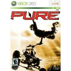 Pure (microsoft Xbox 360)  Complete With Manual But No Back Cover Image