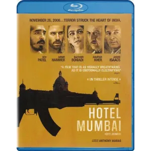 Hotel Mumbai (blu-ray) With Slipcover Dev Patel, Armie Hammer, Nazanin Boniadi 