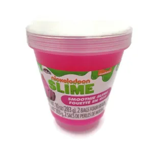 Nickelodeon Scented Slime Smoothie 10oz -pink,  Without Lid