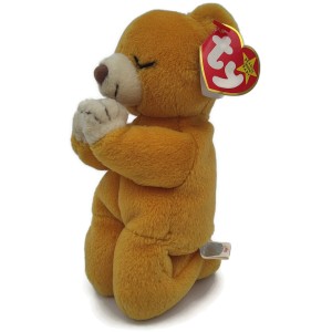 Ty Beanie Baby Hope The Praying Bear Hologram Tushtag - Spelling Errors