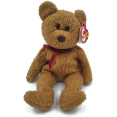 Ty Beanie Babies - Curly The Bear Retired. Pe Pellets Ty Beanie Babies - Curly The Bear Retired. Pe Pellets