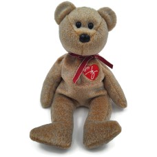 Ty Beanie Baby - 1999 Signature Bear - Pe Pellets - No Hanger Tag Ty Beanie Baby - 1999 Signature Bear - Pe Pellets - No Hanger Tag