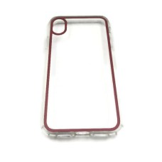 Blackweb Clear Hard-shell Phone Case For Iphone Xr - Pink Blackweb Clear Hard-shell Phone Case For Iphone Xr - Pink