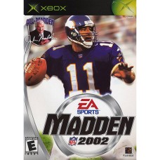 Madden Nfl 2002 Original Xbox 2002 With Manual Madden Nfl 2002 Original Xbox 2002 With Manual