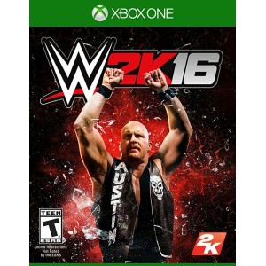 Wwe 2k16 (microsoft Xbox One, 2015) W Stone Cold Steve Austin Card, With Manual